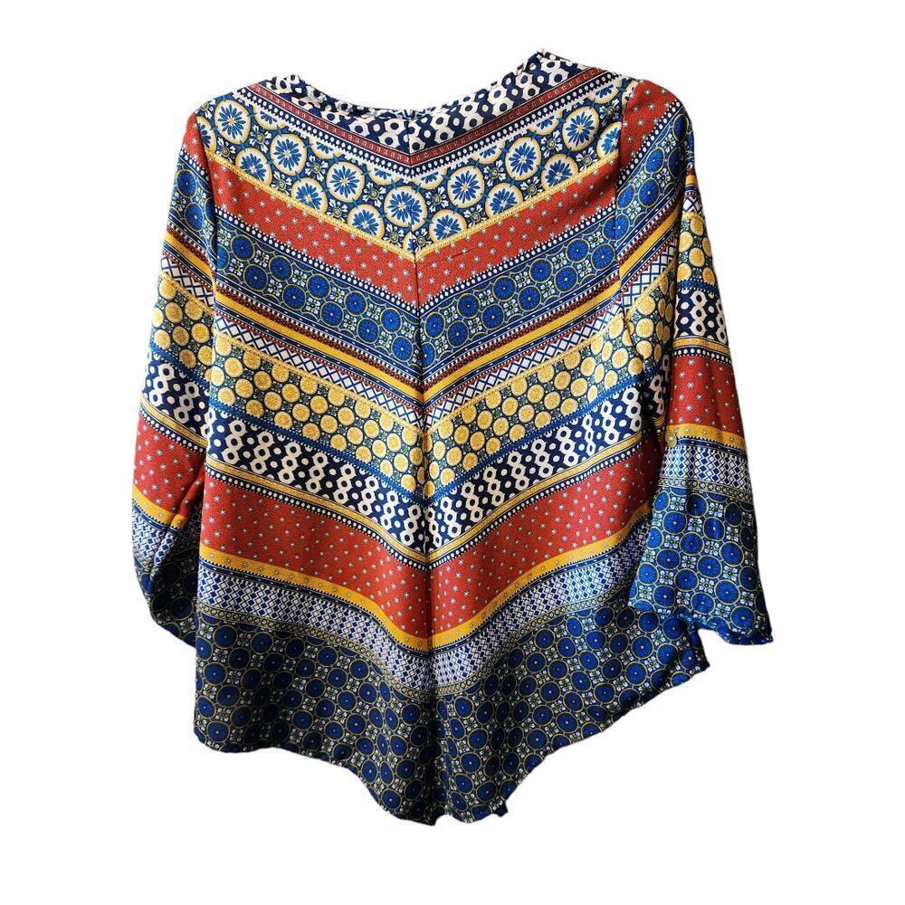 Ruby Rd. Petite‎ small Colorful blouse - Picture 2 of 8